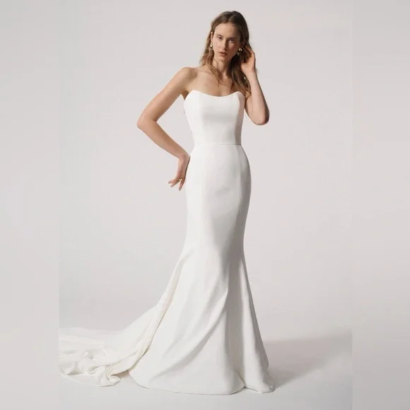 Alyne by Rita Vinieris Beverly wedding dress size 2 in Ivory